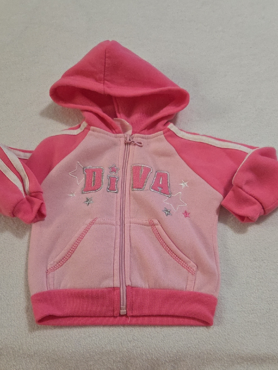 Mon Petit Zip Up Hoodie Jacket